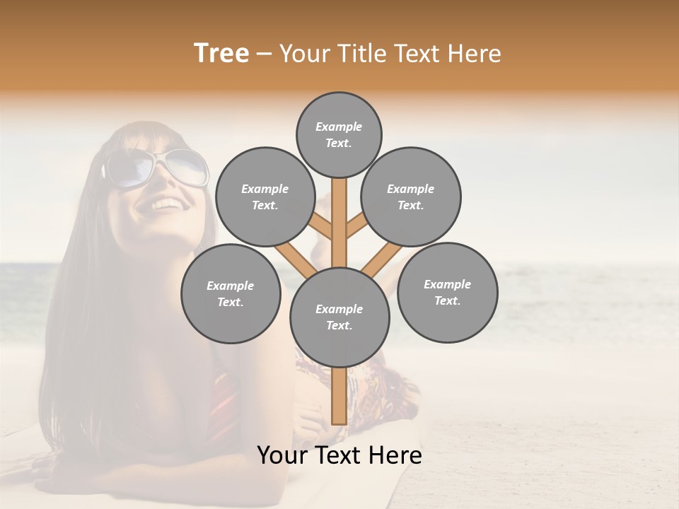 Postage Candle Party PowerPoint Template