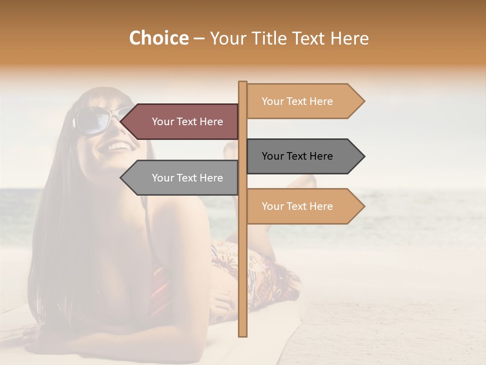 Postage Candle Party PowerPoint Template