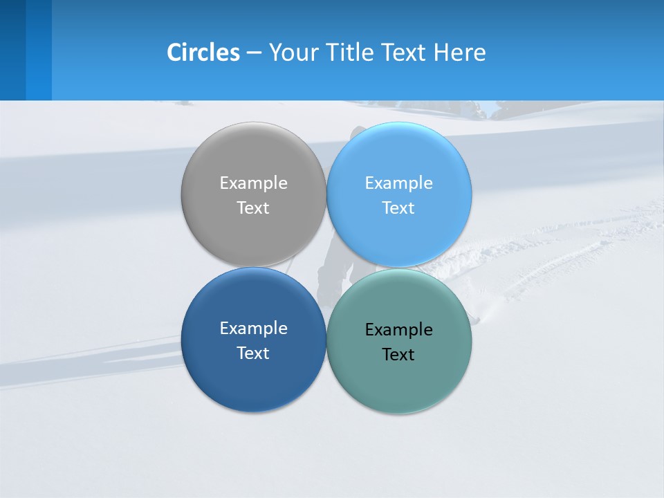 Chocolate Flower Banner PowerPoint Template