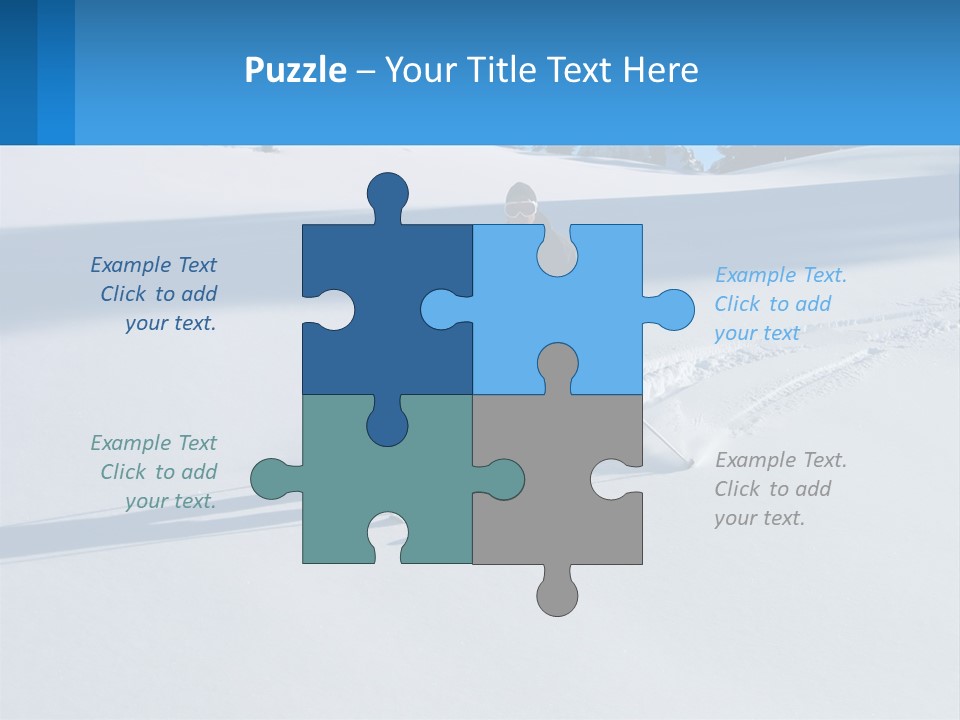 Chocolate Flower Banner PowerPoint Template