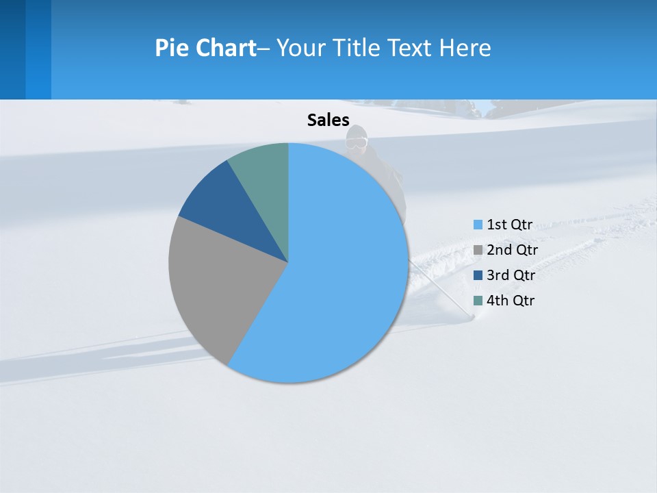 Chocolate Flower Banner PowerPoint Template