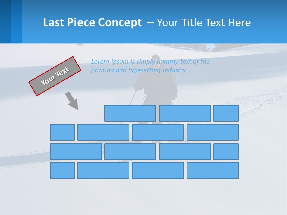 Chocolate Flower Banner PowerPoint Template