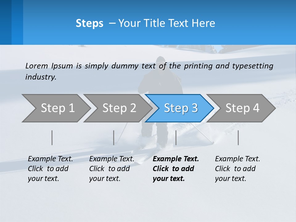 Chocolate Flower Banner PowerPoint Template