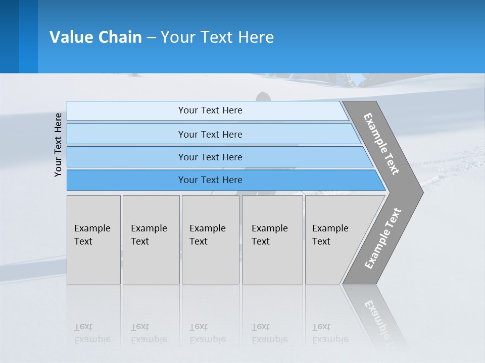 Chocolate Flower Banner PowerPoint Template