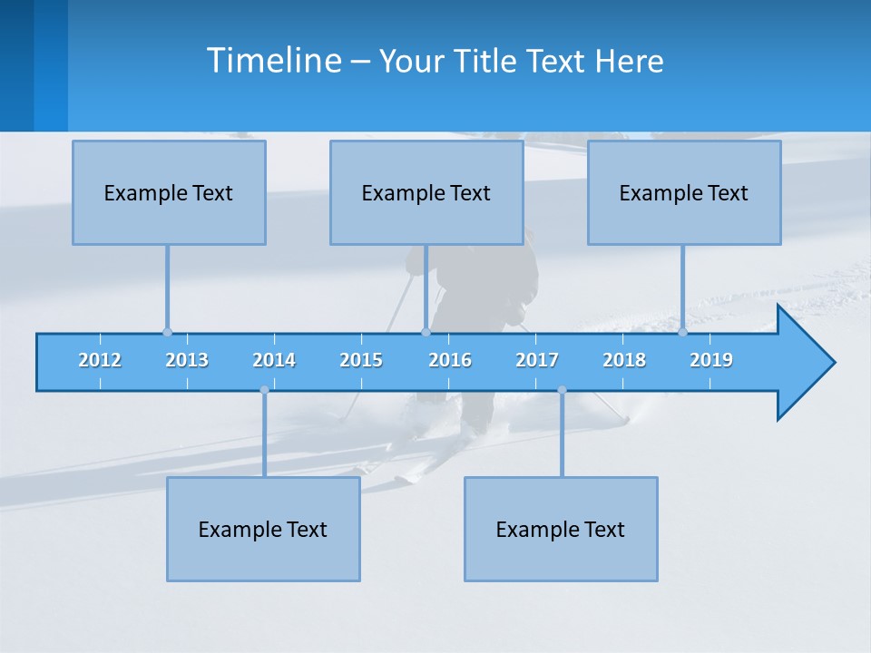 Chocolate Flower Banner PowerPoint Template