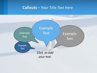 Chocolate Flower Banner PowerPoint Template