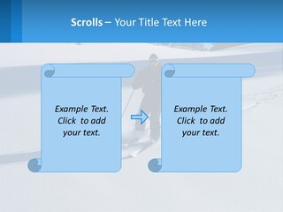 Chocolate Flower Banner PowerPoint Template