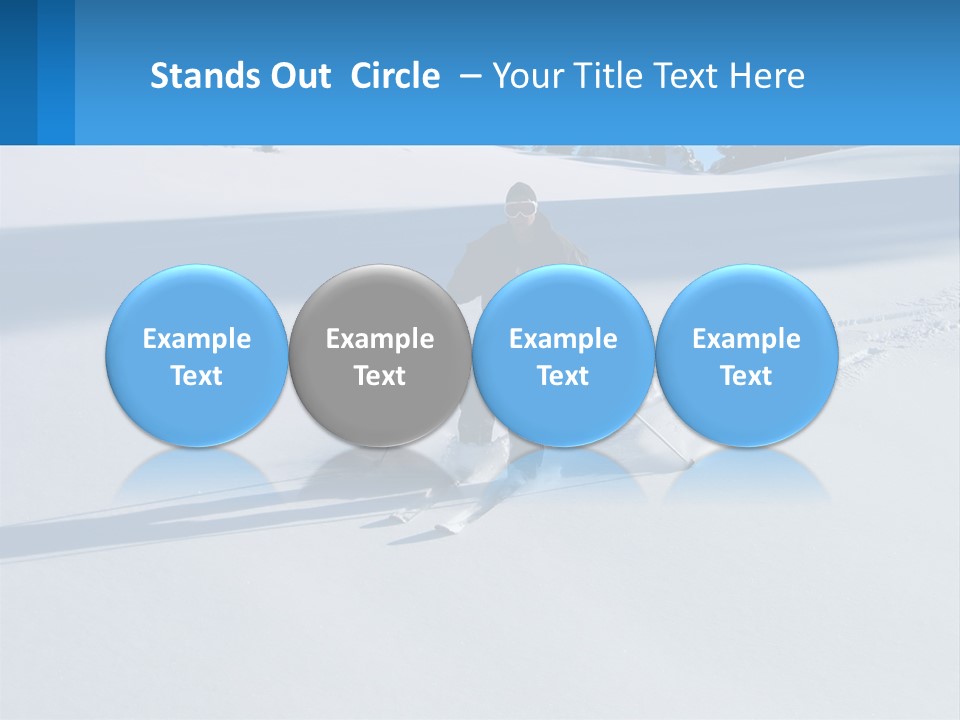 Chocolate Flower Banner PowerPoint Template