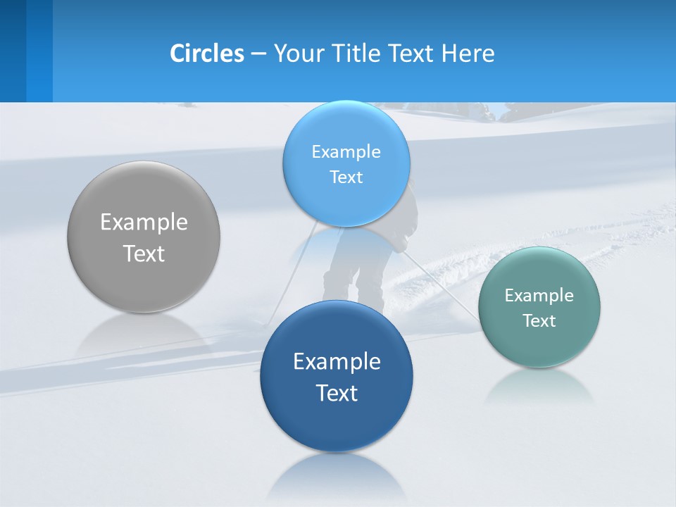 Chocolate Flower Banner PowerPoint Template