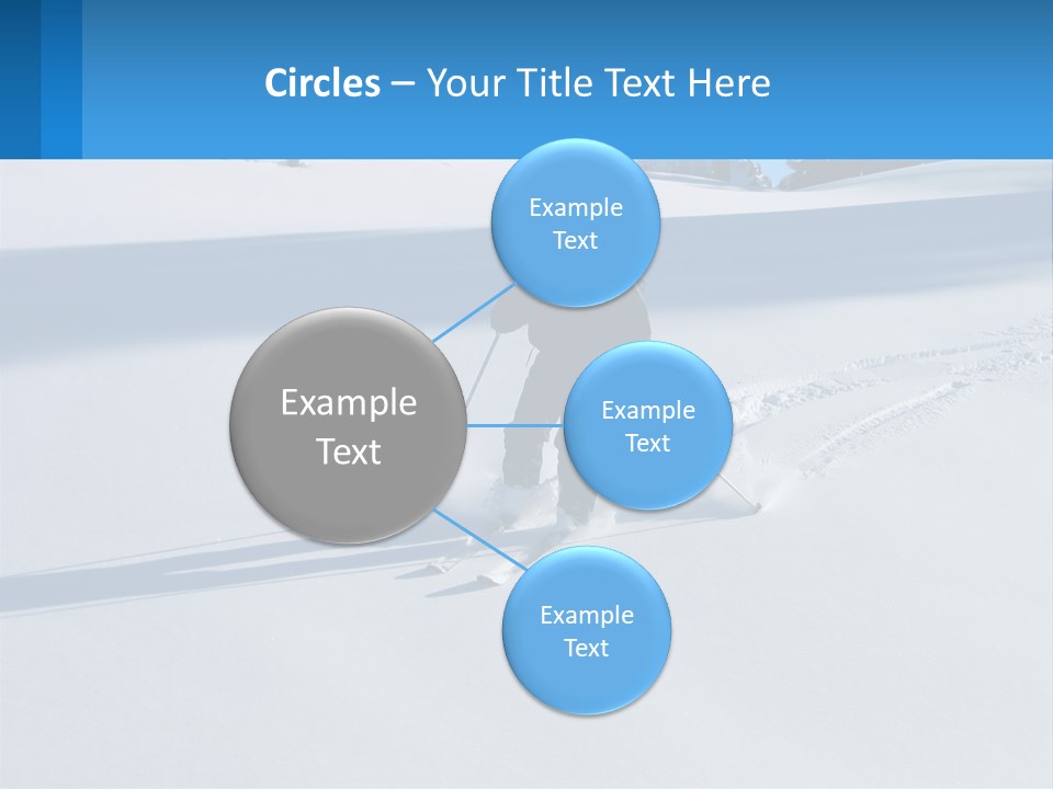 Chocolate Flower Banner PowerPoint Template