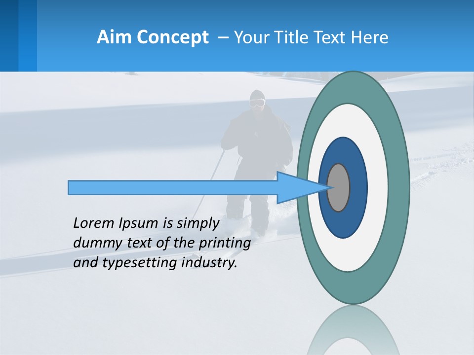 Chocolate Flower Banner PowerPoint Template