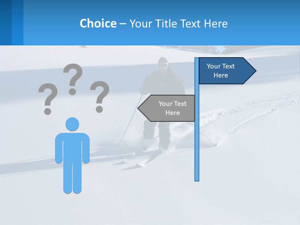 Chocolate Flower Banner PowerPoint Template