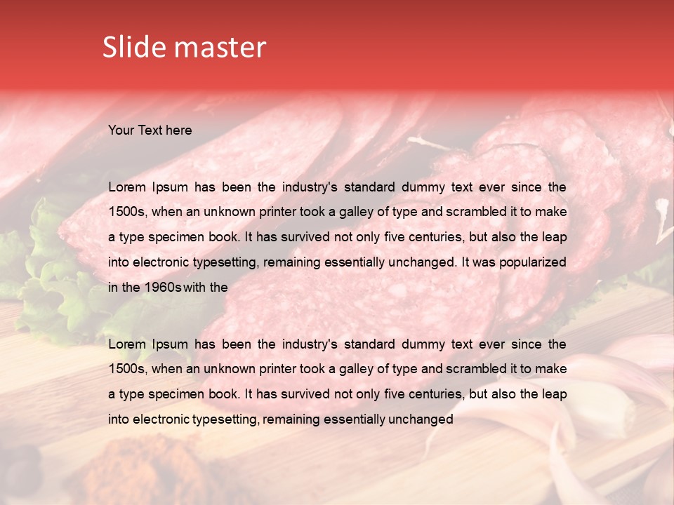 Love Happiness Flower PowerPoint Template