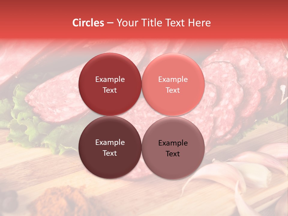 Love Happiness Flower PowerPoint Template