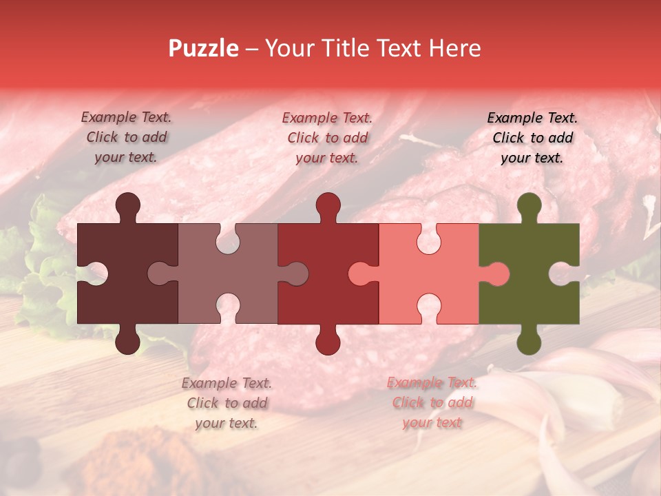 Love Happiness Flower PowerPoint Template