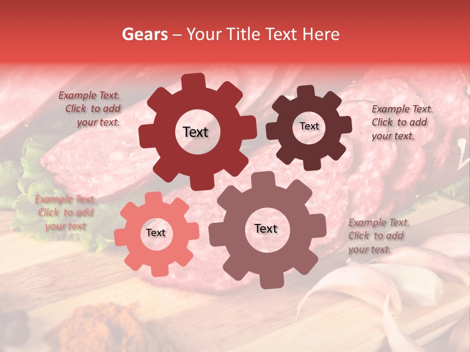 Love Happiness Flower PowerPoint Template