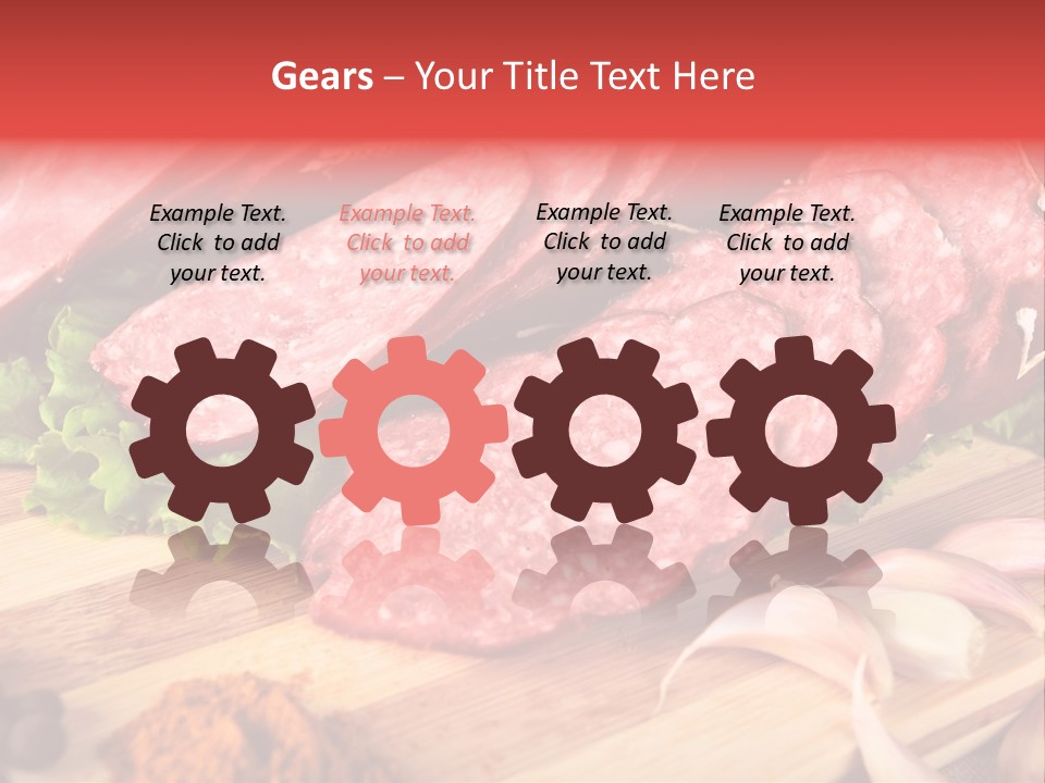 Love Happiness Flower PowerPoint Template