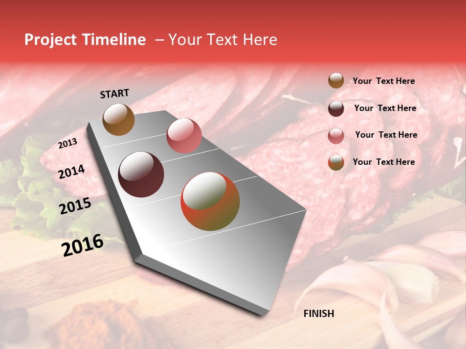 Love Happiness Flower PowerPoint Template