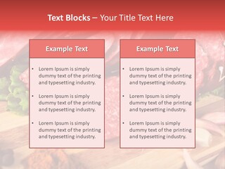 Love Happiness Flower PowerPoint Template