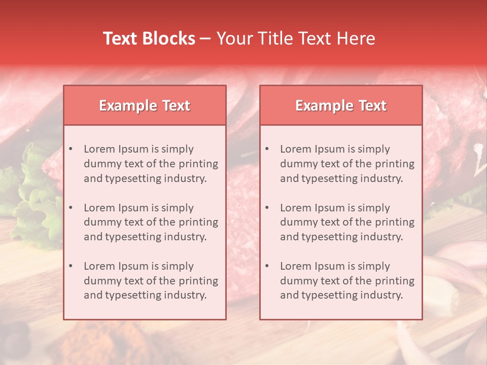 Love Happiness Flower PowerPoint Template