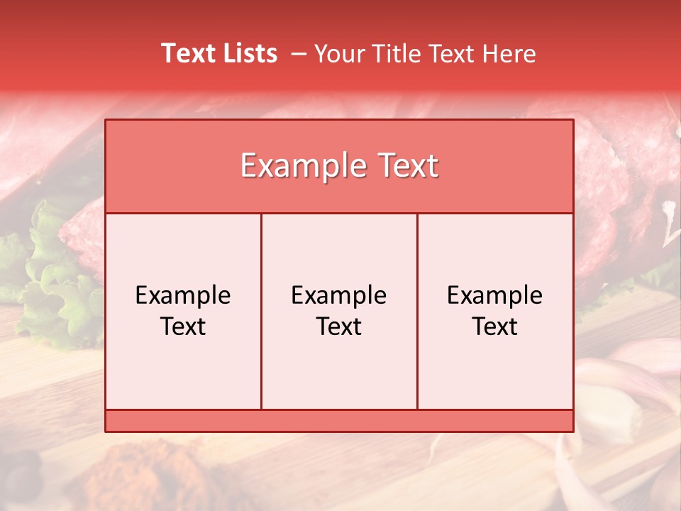 Love Happiness Flower PowerPoint Template