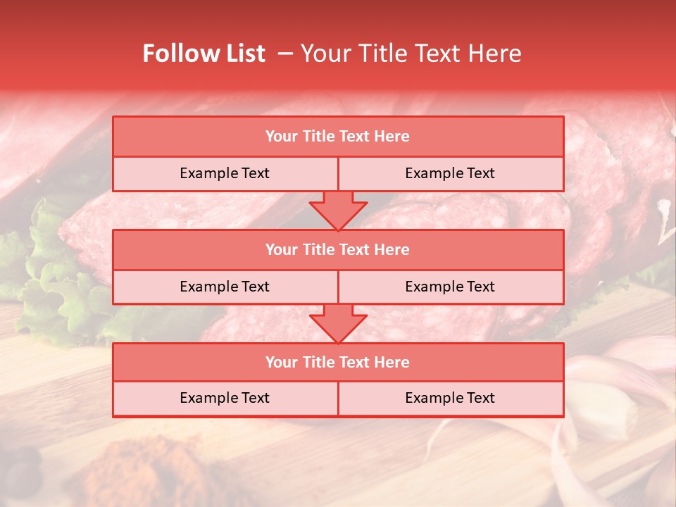 Love Happiness Flower PowerPoint Template