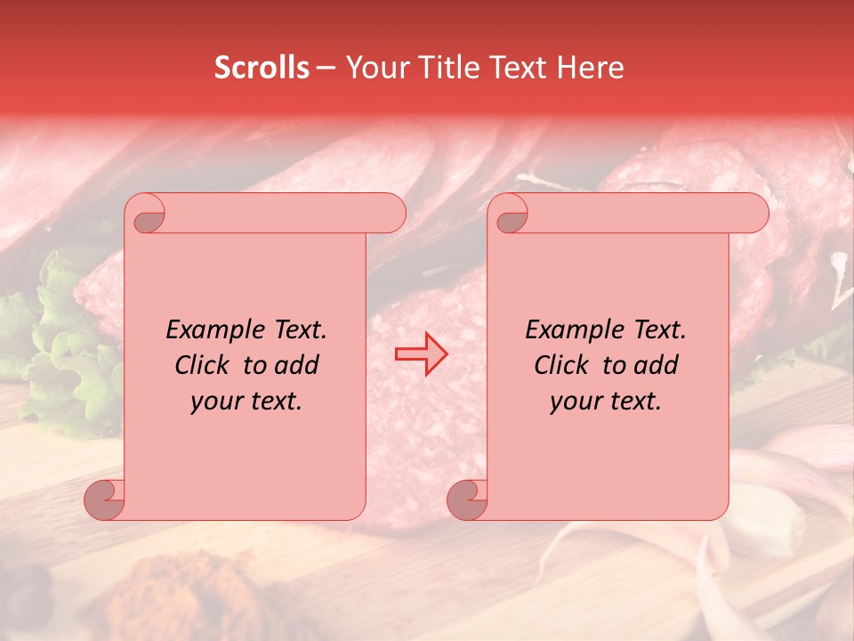 Love Happiness Flower PowerPoint Template
