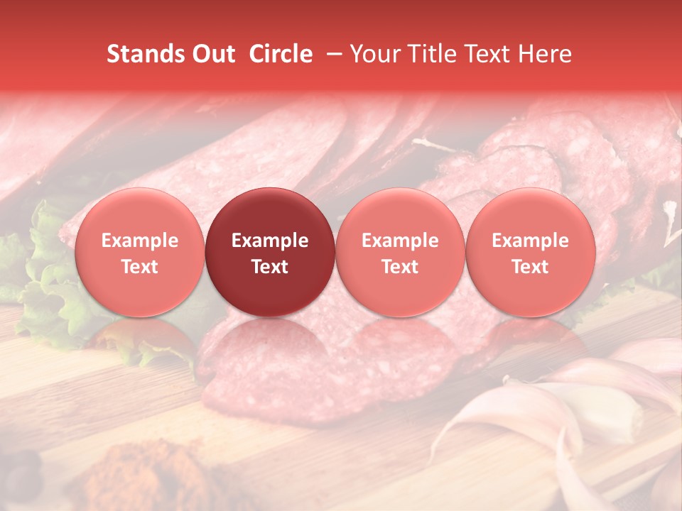 Love Happiness Flower PowerPoint Template