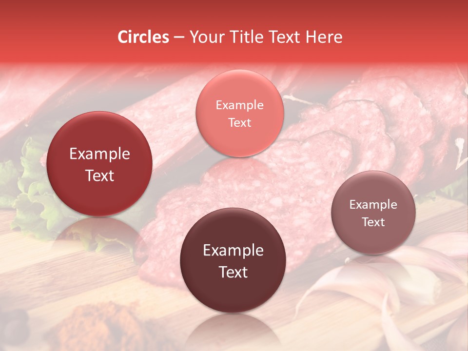 Love Happiness Flower PowerPoint Template