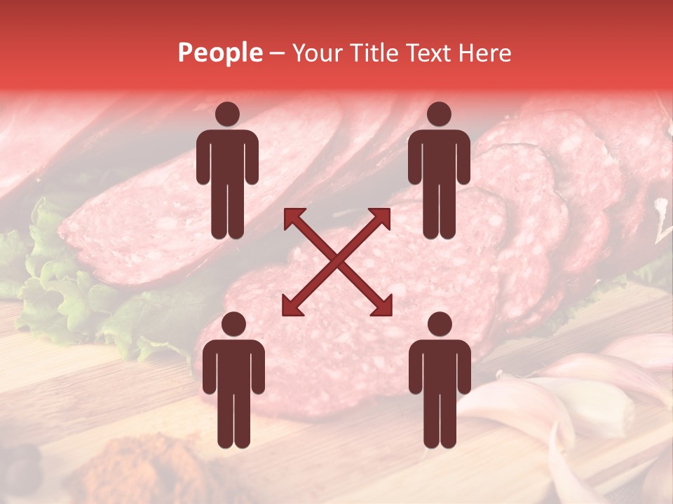 Love Happiness Flower PowerPoint Template