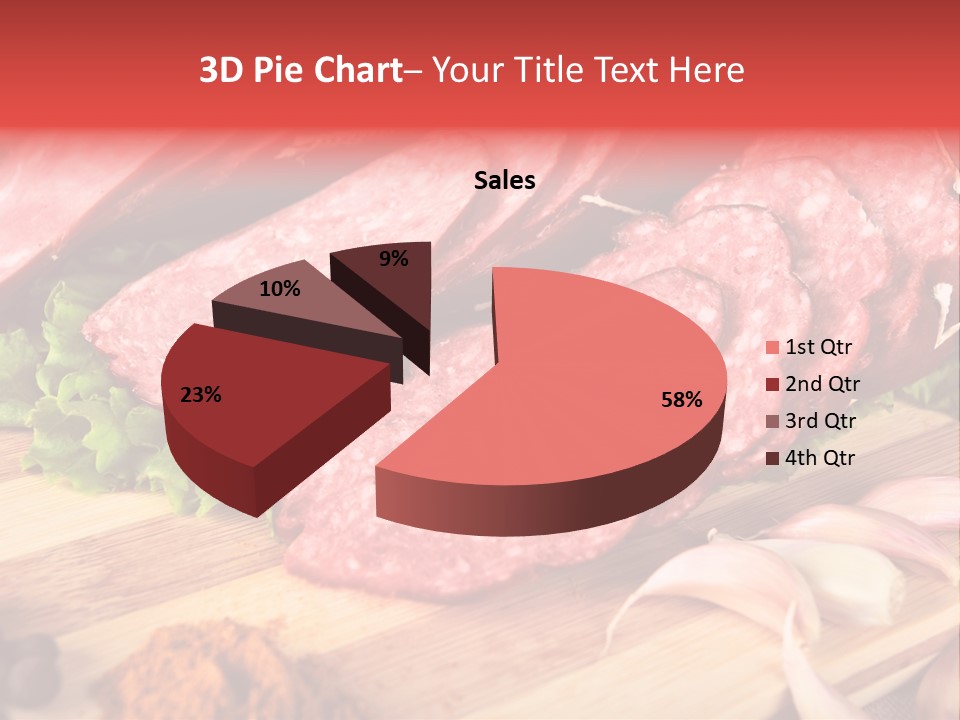 Love Happiness Flower PowerPoint Template