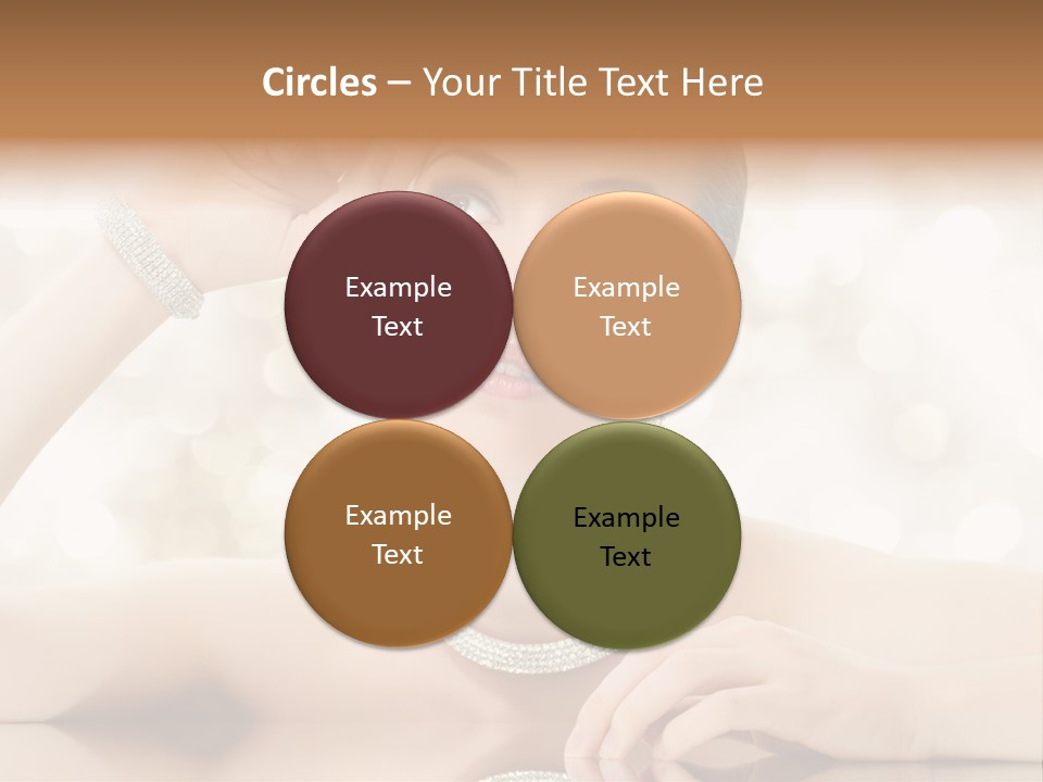 Love Pattern Happy PowerPoint Template