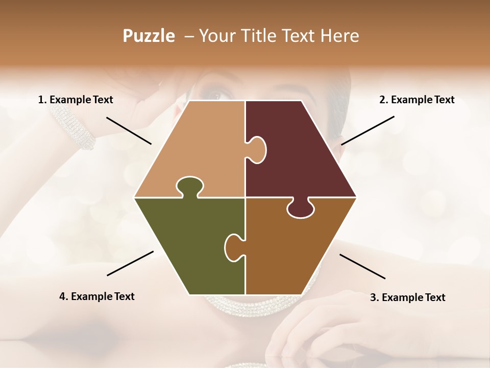 Love Pattern Happy PowerPoint Template