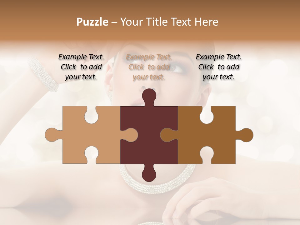 Love Pattern Happy PowerPoint Template