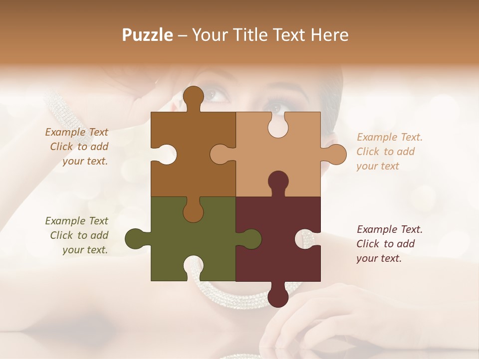 Love Pattern Happy PowerPoint Template