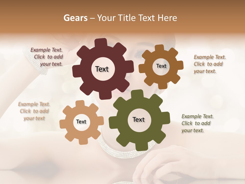 Love Pattern Happy PowerPoint Template