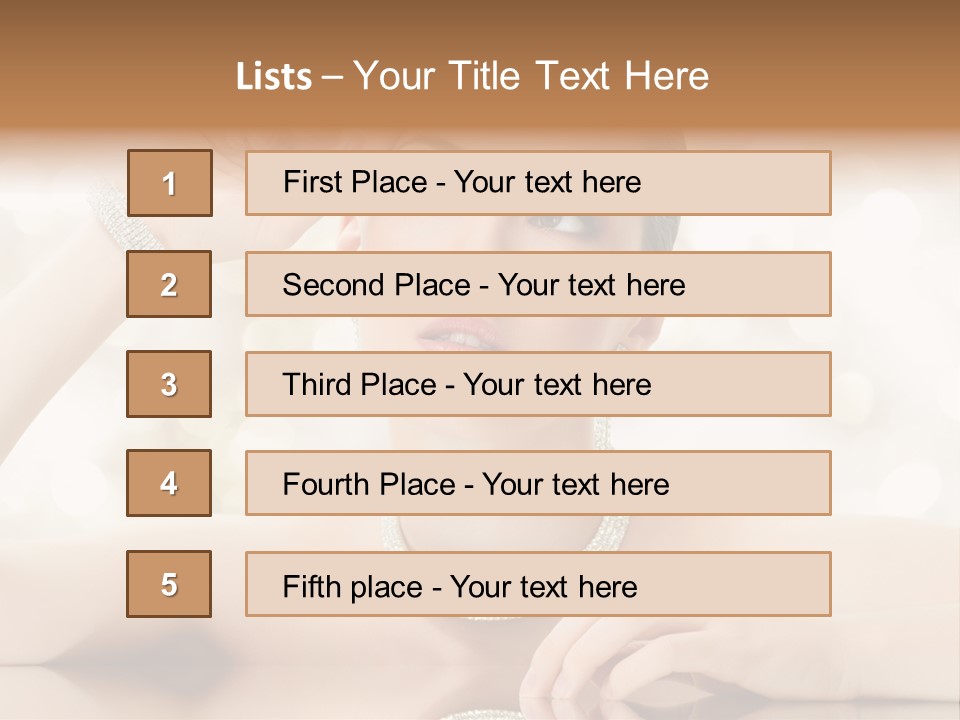 Love Pattern Happy PowerPoint Template