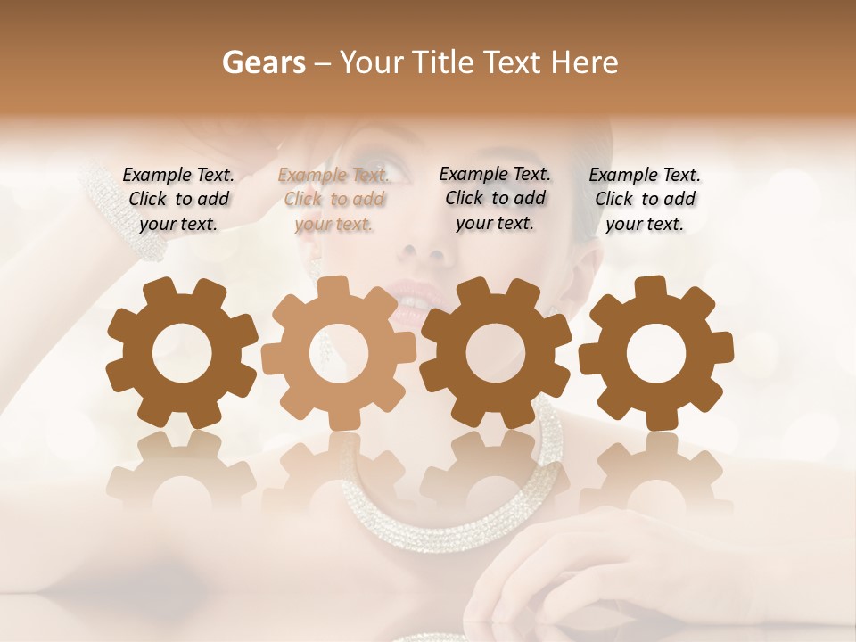 Love Pattern Happy PowerPoint Template