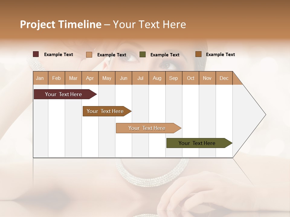 Love Pattern Happy PowerPoint Template