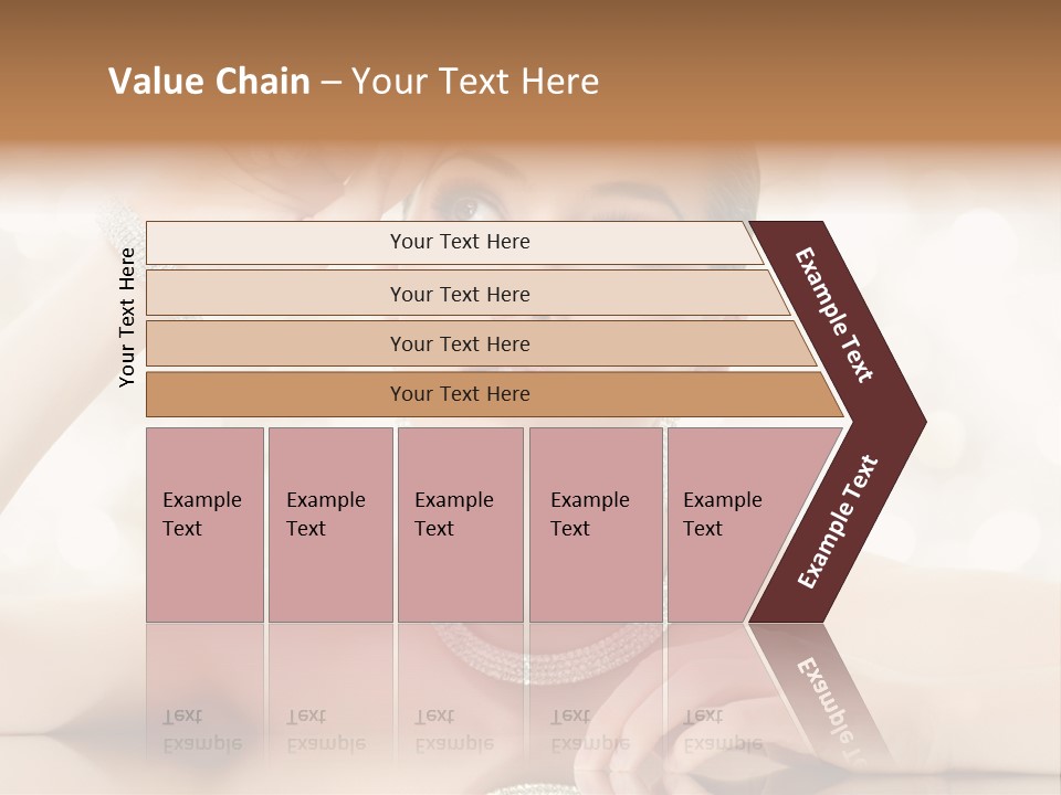 Love Pattern Happy PowerPoint Template