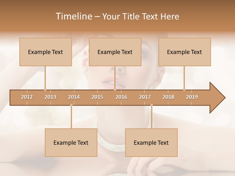 Love Pattern Happy PowerPoint Template