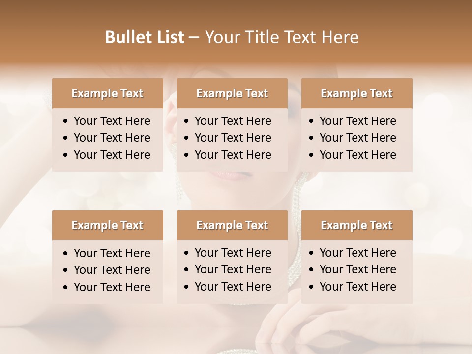 Love Pattern Happy PowerPoint Template