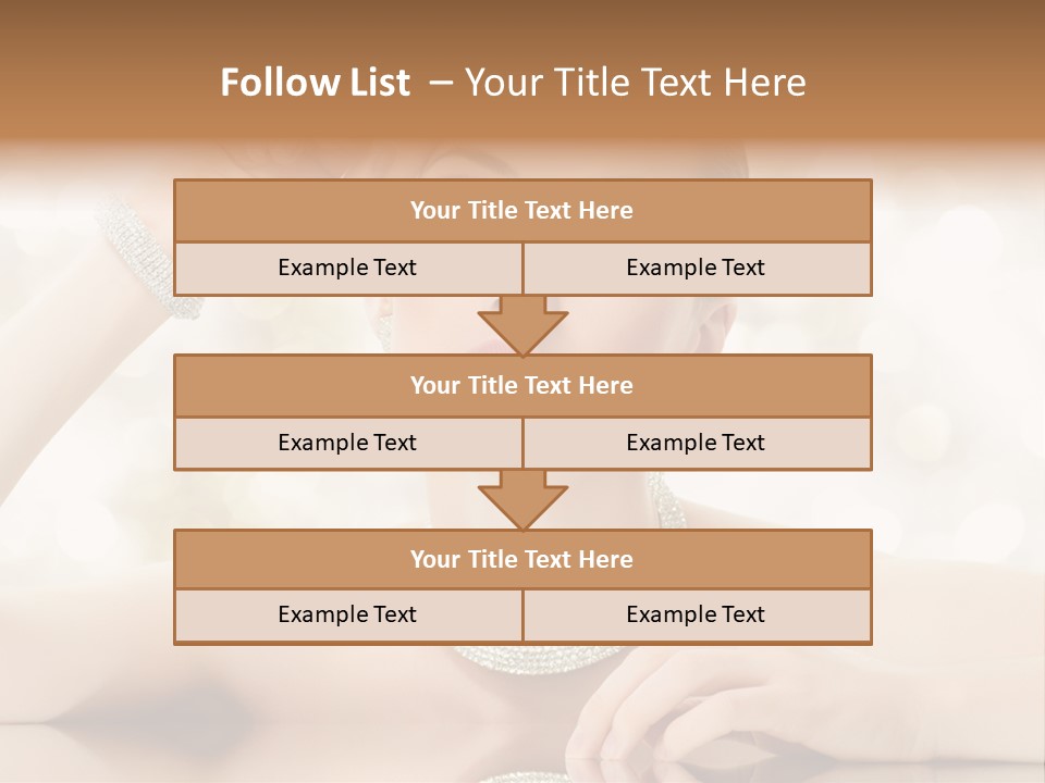 Love Pattern Happy PowerPoint Template