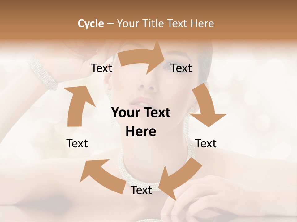 Love Pattern Happy PowerPoint Template