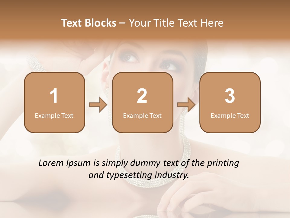 Love Pattern Happy PowerPoint Template