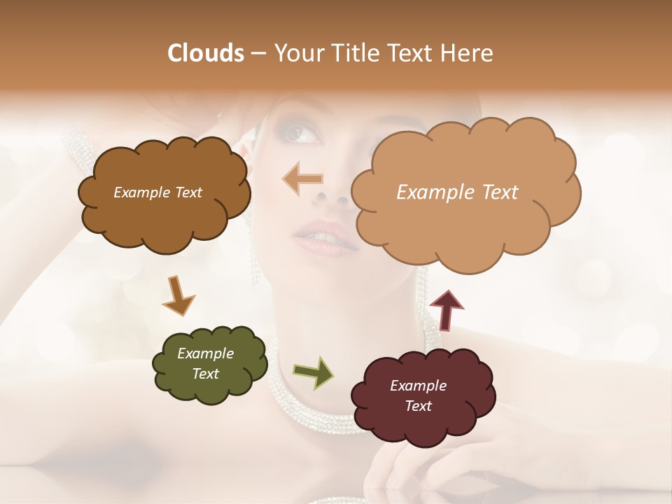Love Pattern Happy PowerPoint Template
