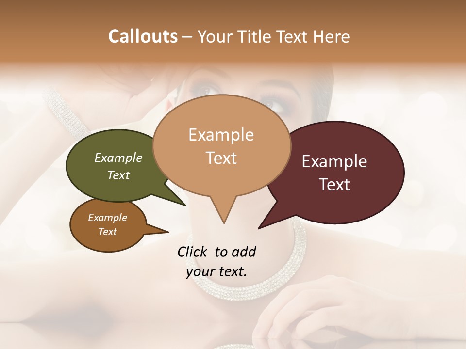 Love Pattern Happy PowerPoint Template