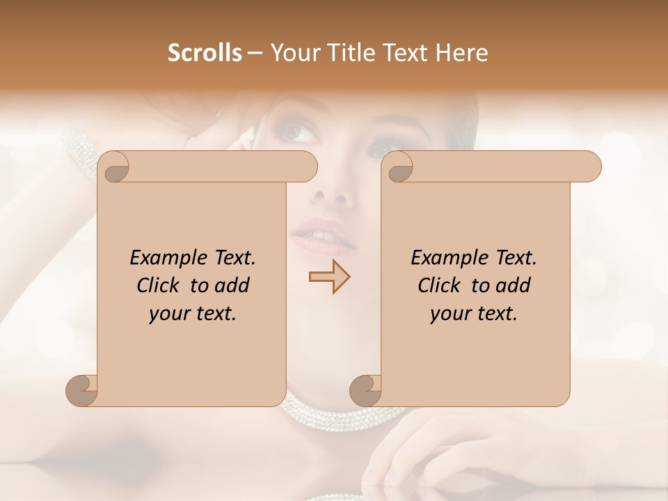 Love Pattern Happy PowerPoint Template