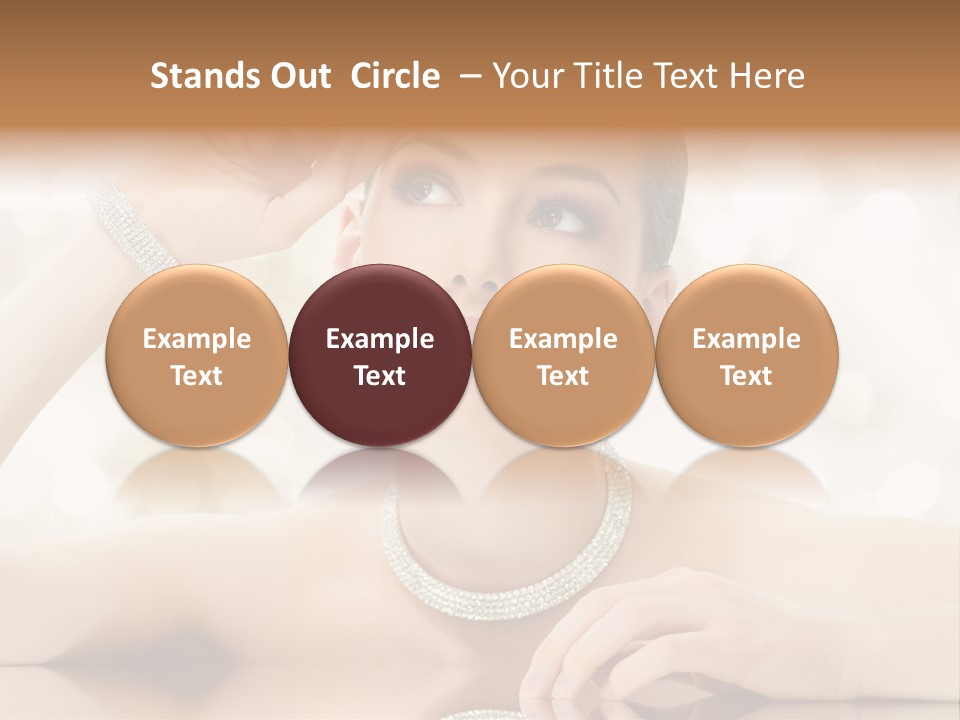 Love Pattern Happy PowerPoint Template