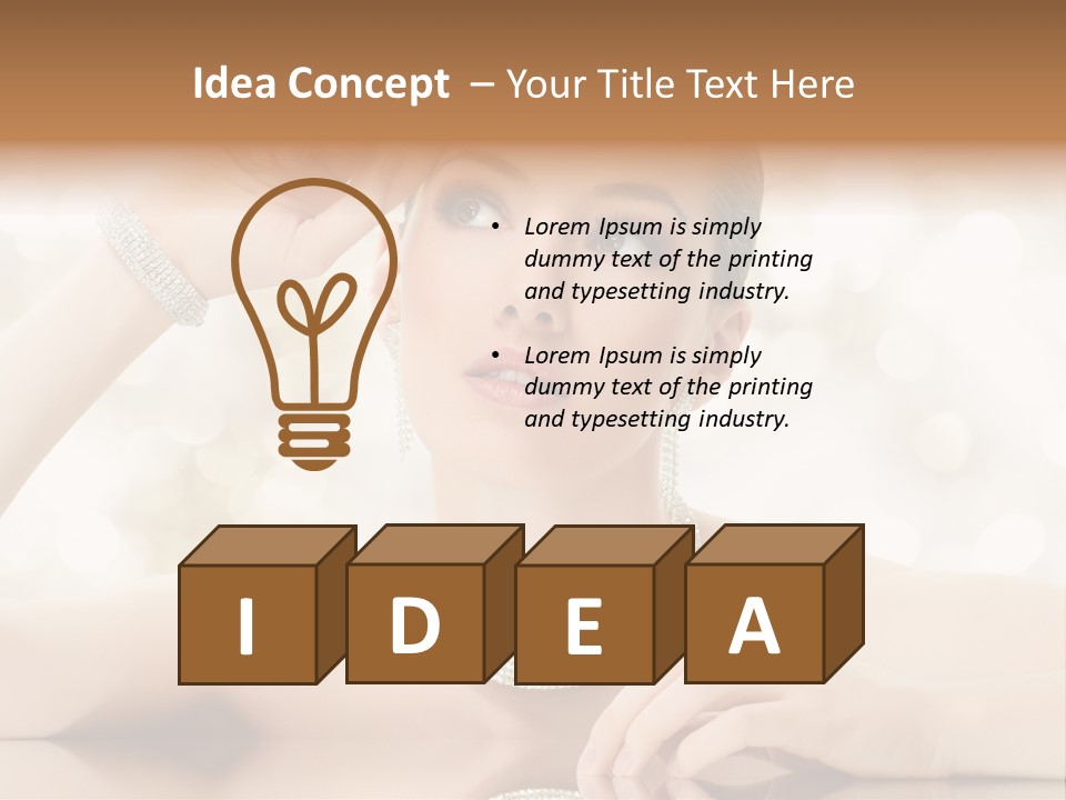 Love Pattern Happy PowerPoint Template